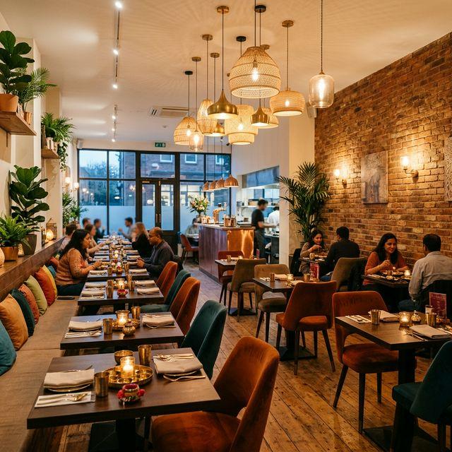 Inside 7Days Restra - warm, inviting dining space